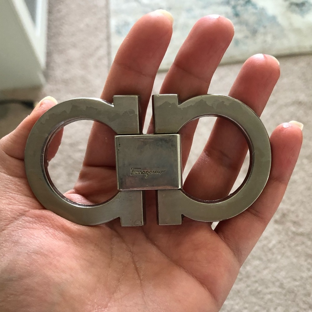 Vintage Salvatore Ferragamo belt buckle